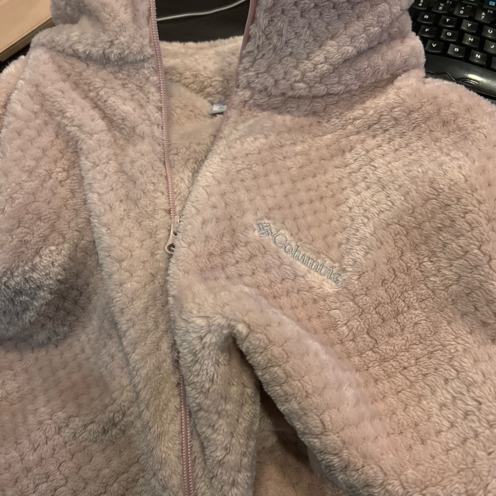 Pink Sherpa Columbia Jacket